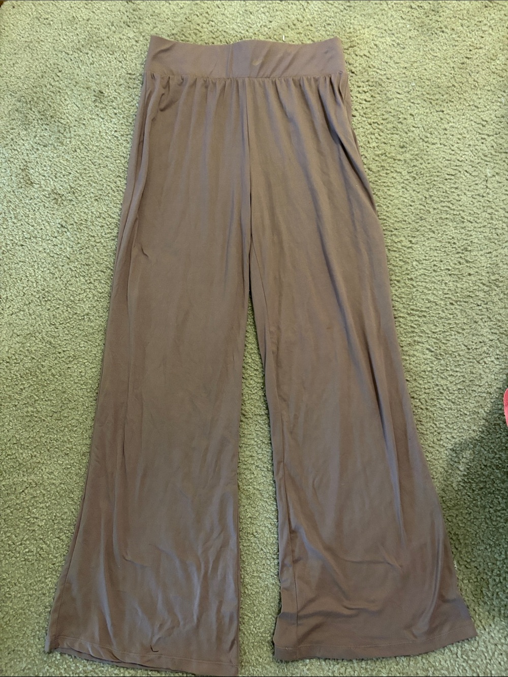 Forever 21 Wide Leg Pants in Taupe Brown